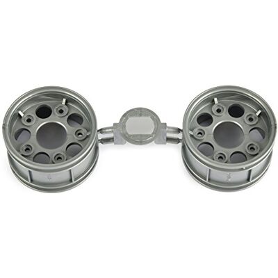 Tamiya 310440610 – Accessoires : Porsche 911 RSR Jante Arrière, 26 mm, Lot de 2, Argent Tamiya 310440610 – Accessoires : Porsche 911 RSR Jante Arrière, 26 mm, Lot de 2, Argent