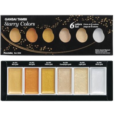 Kuretake MC20/6V (couleurs étoilées) Kuretake MC20/6V (couleurs étoilées)