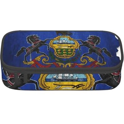 BGSHJVF Trousse à crayons haute capacité en tissu Oxford, pour crayons, stylos, plusieurs compartiments, design élégant BGSHJVF Trousse à crayons haute capacité en tissu Oxford, pour crayons, stylos, plusieurs compartiments, design élégant