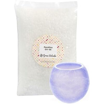 GRAN VELADA Paraffine pour fanaux 05 : Cire en vrac pour bougies sculptées et pick facile à utiliser Idéale pour fanaux et lampes 1000 g GRAN VELADA Paraffine pour fanaux 05 : Cire en vrac pour bougies sculptées et pick facile à utiliser Idéale pour fanaux et lampes 1000 g