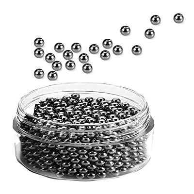 YUANHONGKEJI Lot de 120 boules de mélange en acier inoxydable Shaker de peinture acrylique Accessoires pour modélisation miniature de Tabletop Wargames 0,22 pouces YUANHONGKEJI Lot de 120 boules de mélange en acier inoxydable Shaker de peinture acrylique Accessoires pour modélisation miniature de Tabletop Wargames 0,22 pouces