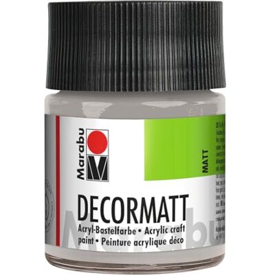Marabu Decormatt 14010005782 Peinture acrylique métallique 782 50 ml de peinture acrylique mate à base d'eau, crémeuse et colorée, résistante à la salive et aux intempéries, pour peindre et pochoir Marabu Decormatt 14010005782 Peinture acrylique métallique 782 50 ml de peinture acrylique mate à base d'eau, crémeuse et colorée, résistante à la salive et aux intempéries, pour peindre et pochoir