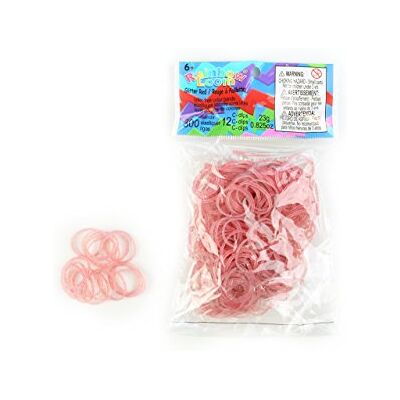 Rainbow Loom Elastiques Rouge A Paillettes Rainbow Loom Elastiques Rouge A Paillettes