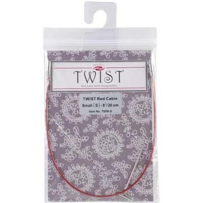 ChiaoGoo Twist Red (20 cm, petit câble) – 1 unité ChiaoGoo Twist Red (20 cm, petit câble) – 1 unité