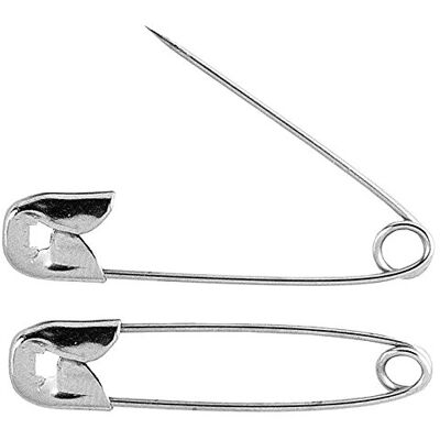 Ideen mit Herz Lot de 125 épingles à nourrice, argentées, pour la maison, la couture, le bricolage, les loisirs créatifs, les bijoux Différentes tailles (30 mm – 125 pièces) Ideen mit Herz Lot de 125 épingles à nourrice, argentées, pour la maison, la couture, le bricolage, les loisirs créatifs, les bijoux Différentes tailles (30 mm – 125 pièces)