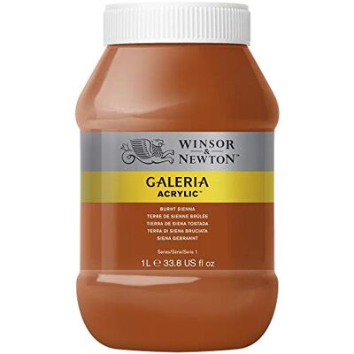 Winsor & Newton Acrylique Galeria 1L Terre De Sienne Brulée Série 1 Winsor & Newton Acrylique Galeria 1L Terre De Sienne Brulée Série 1