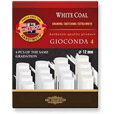 Koh-I-Noor SG Education Koh K8692004 Lot de charbons artificiels Extra Blanc Koh-I-Noor SG Education Koh K8692004 Lot de charbons artificiels Extra Blanc