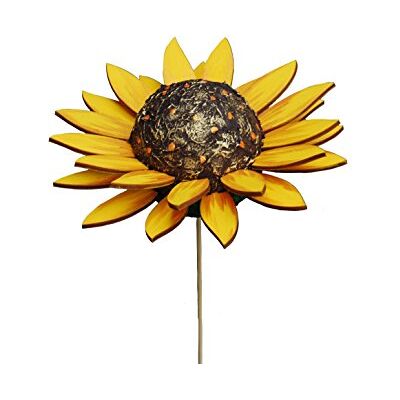 Petra's Bastel News Kit de bricolage pour 2 tournesols (petit) composé de 48 pétales, 2 boules de polystyrène, 4 feuilles de feutre et 1 colle de bricolage 20 ml, bois naturel, 28 x 19 x 5,5 cm Petra's Bastel News Kit de bricolage pour 2 tournesols (petit) composé de 48 pétales, 2 boules de polystyrène, 4 feuilles de feutre et 1 colle de bricolage 20 ml, bois naturel, 28 x 19 x 5,5 cm