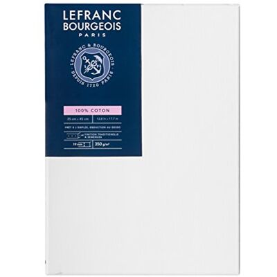 Lefranc Bourgeois Toile en Coton 35x45cm Classique - Tissu Lefranc Bourgeois Toile en Coton 35x45cm Classique - Tissu