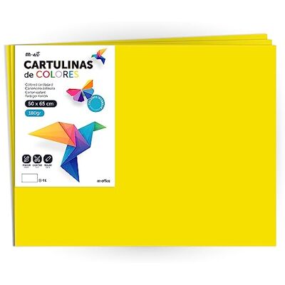 M-OFFICE Carton de Couleurs Grand 50x65cm Couleurs Vives - Papier Artisanal M-OFFICE Carton de Couleurs Grand 50x65cm Couleurs Vives - Papier Artisanal
