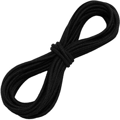 AERZETIX C67268 Élastique décoratif rond 5 m Diamètre 3 mm Couleur : noir AERZETIX C67268 Élastique décoratif rond 5 m Diamètre 3 mm Couleur : noir