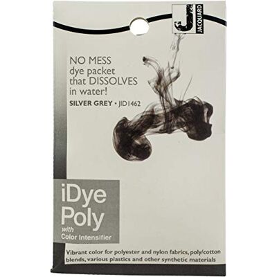 Jacquard Teinture pour tissu iDye 14 grammes Gris argenté Jacquard Teinture pour tissu iDye 14 grammes Gris argenté