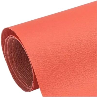 QAUUCP Fix Mend Patch autocollant en cuir synthétique pour réparation de canapé, tables, chaises, autocollants, 1 rouleau, peau de cuir synthétique (orange, 250 x 137 cm) QAUUCP Fix Mend Patch autocollant en cuir synthétique pour réparation de canapé, tables, chaises, autocollants, 1 rouleau, peau de cuir synthétique (orange, 250 x 137 cm)