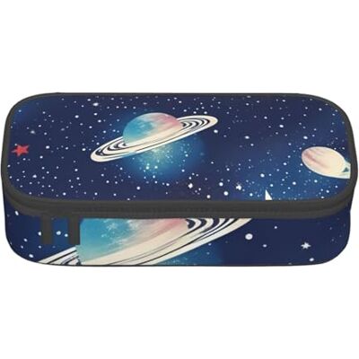 BGSHJVF Trousse à crayons haute capacité en tissu Oxford avec motif ciel étoilé Plusieurs compartiments Design élégant BGSHJVF Trousse à crayons haute capacité en tissu Oxford avec motif ciel étoilé Plusieurs compartiments Design élégant