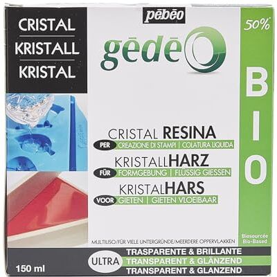 PEBEO Bio-résine, 15 x 15 x 3,5 cm, 766141 PEBEO Bio-résine, 15 x 15 x 3,5 cm, 766141