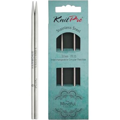 Knit Pro - Mindful - 13 cm - 3 mm - Knitting needle Knit Pro - Mindful - 13 cm - 3 mm - Knitting needle