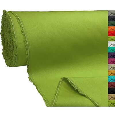 A-Express Tissu en toile 100% coton canard, sacs de couture en tissu 145 cm de large, 250 g/m², vendu au mètre, 2 mètres, 200 cm x 145 cm, vert citron A-Express Tissu en toile 100% coton canard, sacs de couture en tissu 145 cm de large, 250 g/m², vendu au mètre, 2 mètres, 200 cm x 145 cm, vert citron