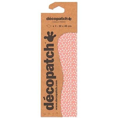 décopatch C886C Pochette 3 Feuilles Identiques Ref 886 décopatch C886C Pochette 3 Feuilles Identiques Ref 886