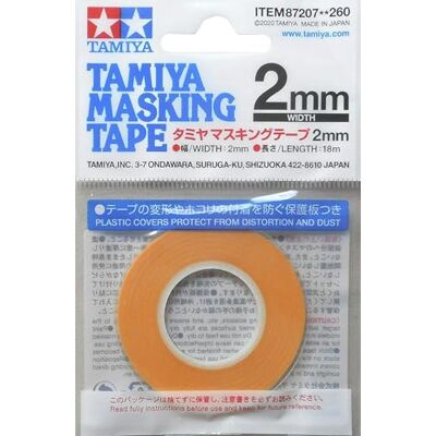 Tamiya 87207 Masking Tape 2 mm/18 m, modélisme, accessoires Tamiya 87207 Masking Tape 2 mm/18 m, modélisme, accessoires