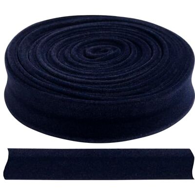 AERZETIX C71939 Ruban biais en velours 3 m x 18 mm En viscose 39 % coton 32 % polyamide 29 % polyamide Couture Couleur bleu foncé AERZETIX C71939 Ruban biais en velours 3 m x 18 mm En viscose 39 % coton 32 % polyamide 29 % polyamide Couture Couleur bleu foncé