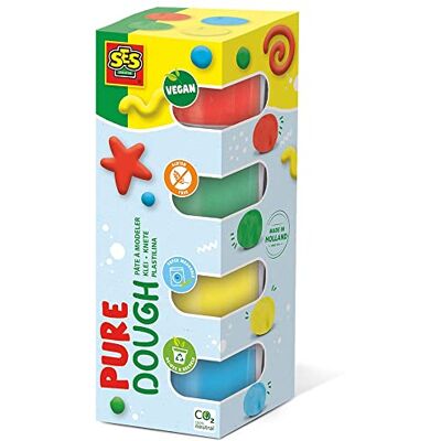 Creative Pure Feel Good Pâte à modeler Activité sensorielle à partir de 1 an Texture douce, lavable et végétalienne Développement créatif pour bébé Fabriqué aux Pays-Bas 00511 Creative Pure Feel Good Pâte à modeler Activité sensorielle à partir de 1 an Texture douce, lavable et végétalienne Développement créatif pour bébé Fabriqué aux Pays-Bas 00511
