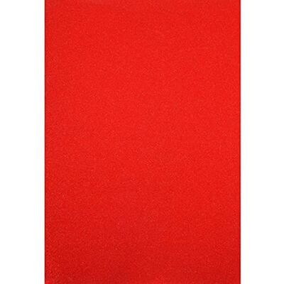 Creative Florence Lot de 5 feuilles de papier pailleté pour bricolage Rouge Papier de bricolage A4 avec paillettes pour scrapbooking, poinçonnage et fabrication de cartes 250 g/m² Creative Florence Lot de 5 feuilles de papier pailleté pour bricolage Rouge Papier de bricolage A4 avec paillettes pour scrapbooking, poinçonnage et fabrication de cartes 250 g/m²