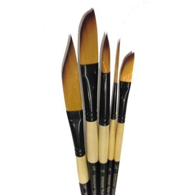 ART Nutritrust Ensemble de pinceaux pour aquarelle Épée Liner, Dague, Pinceaux ronds et Rigger ART Nutritrust Ensemble de pinceaux pour aquarelle Épée Liner, Dague, Pinceaux ronds et Rigger