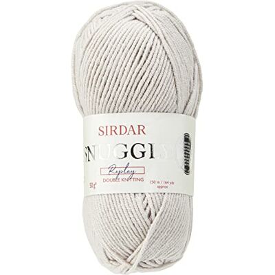 Sirdar Snuggly Replay DK, Surf's Up Silver (102), 50 g Sirdar Snuggly Replay DK, Surf's Up Silver (102), 50 g