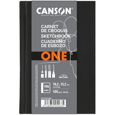 Canson Szkicownik A6 Artbook One gladki 100 kartek Canson Szkicownik A6 Artbook One gladki 100 kartek