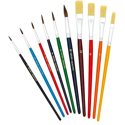 TSI - Tsi 10 Färgad Borstborstsats - 10-colour - Brush set TSI - Tsi 10 Färgad Borstborstsats - 10-colour - Brush set