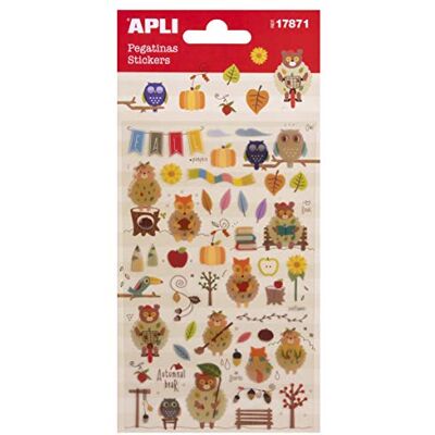 Apli kids 17871 Autocollants Automne 1 feuille Apli kids 17871 Autocollants Automne 1 feuille