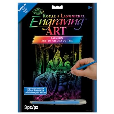 Royal & Langnickel RAIN20 Feuille multicolore 8"x 10" Sorcier Royal & Langnickel RAIN20 Feuille multicolore 8"x 10" Sorcier