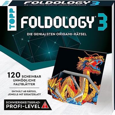 TOPP Foldology 3 Die genialsten Origami-Rätsel: 60 scheinbar unmögliche Falträtsel für helle Köpfe und geschickte Hände. Ideales Geschenk für Jung und Alt! TOPP Foldology 3 Die genialsten Origami-Rätsel: 60 scheinbar unmögliche Falträtsel für helle Köpfe und geschickte Hände. Ideales Geschenk für Jung und Alt!