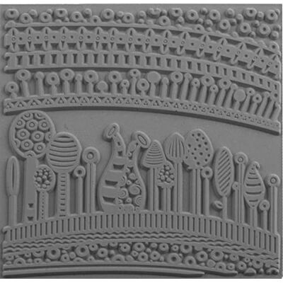 Cernit CE95018C Plaques à texture pour pâte à modeler Support de création en caoutchouc, pâte polymère Effets et reliefs harmonie Format 9x9 cm Cernit CE95018C Plaques à texture pour pâte à modeler Support de création en caoutchouc, pâte polymère Effets et reliefs harmonie Format 9x9 cm