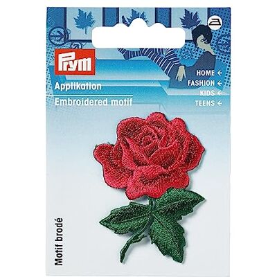 Prym Ecusson thermocollant Polyester Rouge 9,3 x 6,7 x 0,2 cm Prym Ecusson thermocollant Polyester Rouge 9,3 x 6,7 x 0,2 cm