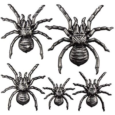 Ideen mit Herz Stickers Stickers Stickers Feuilles d'autocollants avec divers motifs Halloween Dimensions de l'arche 18 x 17,5 cm (araignées métallisées) Ideen mit Herz Stickers Stickers Stickers Feuilles d'autocollants avec divers motifs Halloween Dimensions de l'arche 18 x 17,5 cm (araignées métallisées)