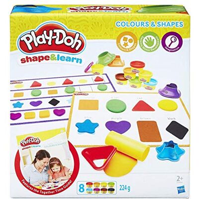 Play-Doh Hasbro Premières couleurs et formes Pâte à modeler pour un jeu créatif et imaginatif Play-Doh Hasbro Premières couleurs et formes Pâte à modeler pour un jeu créatif et imaginatif