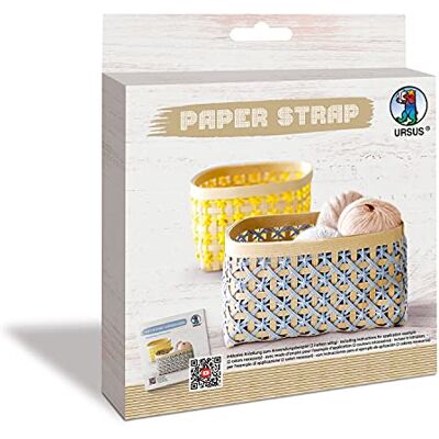 Ursus 74520002 – Kamihimo Paper Strap Beige, tressé Robuste, env. 15 mm x 15 m de Ruban de Papier collé, tressage et Le Bricolage Ursus 74520002 – Kamihimo Paper Strap Beige, tressé Robuste, env. 15 mm x 15 m de Ruban de Papier collé, tressage et Le Bricolage