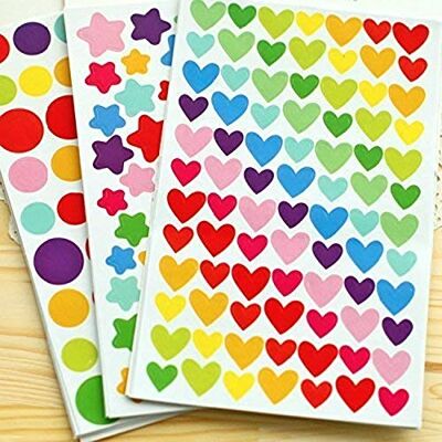 PuTwo Gommettes 18 Feuilles 1200 Gommettes Pour Fujifilm Instax Mini Photo Autocollants Pour Album Photo Scrapbooking Instax Mini Photo DIY Accessoires, activites manuelles pour enfants Multicolore PuTwo Gommettes 18 Feuilles 1200 Gommettes Pour Fujifilm Instax Mini Photo Autocollants Pour Album Photo Scrapbooking Instax Mini Photo DIY Accessoires, activites manuelles pour enfants Multicolore