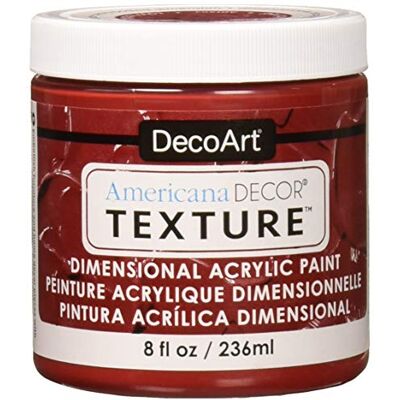 DecoArt Rouge Brique Texture - Peinture DecoArt Rouge Brique Texture - Peinture