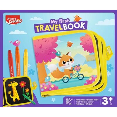 Maped CREATIV My First Travel Book Kit de Dessin et de Traçage Nomade pour Tout-Petits Pages Ardoise Réutilisables Maped CREATIV My First Travel Book Kit de Dessin et de Traçage Nomade pour Tout-Petits Pages Ardoise Réutilisables