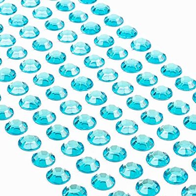 Movoja Lot de 147 pierres scintillantes autocollantes bleu clair 10 mm Pierres précieuses autocollantes à coller Pour le bricolage Autocollants Visage des enfants Movoja Lot de 147 pierres scintillantes autocollantes bleu clair 10 mm Pierres précieuses autocollantes à coller Pour le bricolage Autocollants Visage des enfants