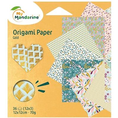 My Mandarine OR523C Origami Papier doré My Mandarine OR523C Origami Papier doré