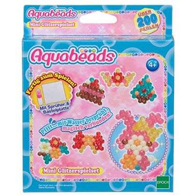 AQUA BEADS Aquabeads 30289 Mini kit de jeu à paillettes Kit de bricolage AQUA BEADS Aquabeads 30289 Mini kit de jeu à paillettes Kit de bricolage