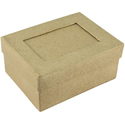 Rayher 71744000 pappm. passep. Boîte FSC Recycled100%, 12 x 9 x 5 cm Rayher 71744000 pappm. passep. Boîte FSC Recycled100%, 12 x 9 x 5 cm