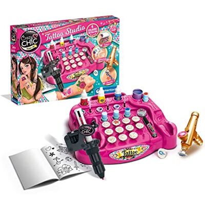 Clementoni Crazy Chic Tattoo Studio, 7-10 ans Clementoni Crazy Chic Tattoo Studio, 7-10 ans