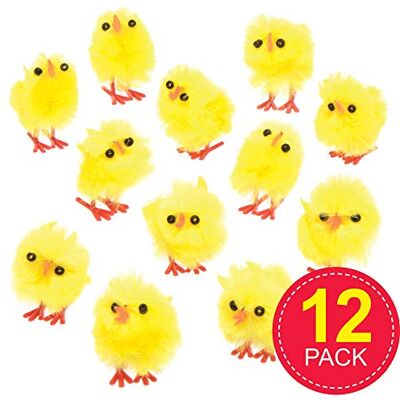 Set de poussins mini en peluche pour Pâques - pour enfants Set de poussins mini en peluche pour Pâques - pour enfants