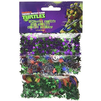 amscan 500244 Confettis Tortues Ninja 34 GR amscan 500244 Confettis Tortues Ninja 34 GR