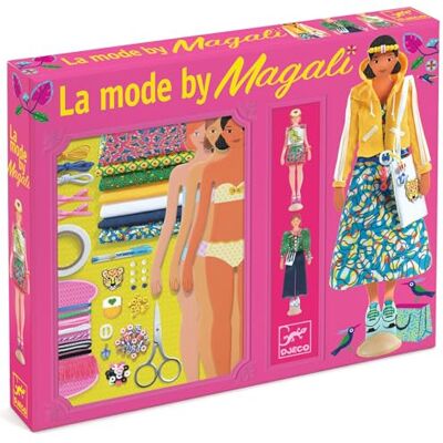 Djeco LA MODE DE MAGALI LABORATOIRE DE MODE JEU MULTICOLOR POUR ENFANTS ÂGE 7+ Djeco LA MODE DE MAGALI LABORATOIRE DE MODE JEU MULTICOLOR POUR ENFANTS ÂGE 7+