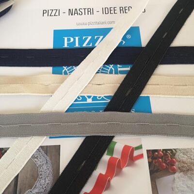 PIZZITALIANI LACES & RIBBONS SINCE 1953 Pizzitaliani Ruban élastique pour couture avec œillets 20 mm x 5 m noir, fabriqué en Italie, bande élastique réglable pour vêtements pour enfants et réglage technique, Art.3621 PIZZITALIANI LACES & RIBBONS SINCE 1953 Pizzitaliani Ruban élastique pour couture avec œillets 20 mm x 5 m noir, fabriqué en Italie, bande élastique réglable pour vêtements pour enfants et réglage technique, Art.3621